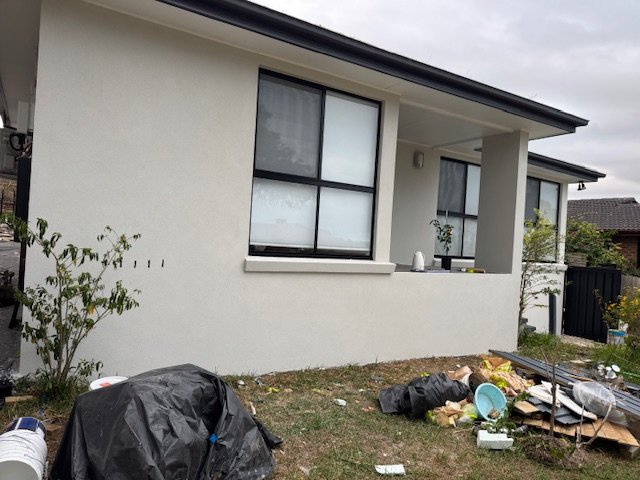 Professional renderers working on site