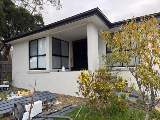 House renovation exterior wall coating