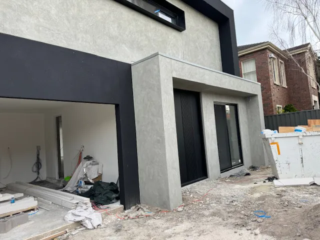 Cement plaster wall finishing work