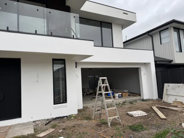 Residential property exterior coating work Residential property exterior coating work