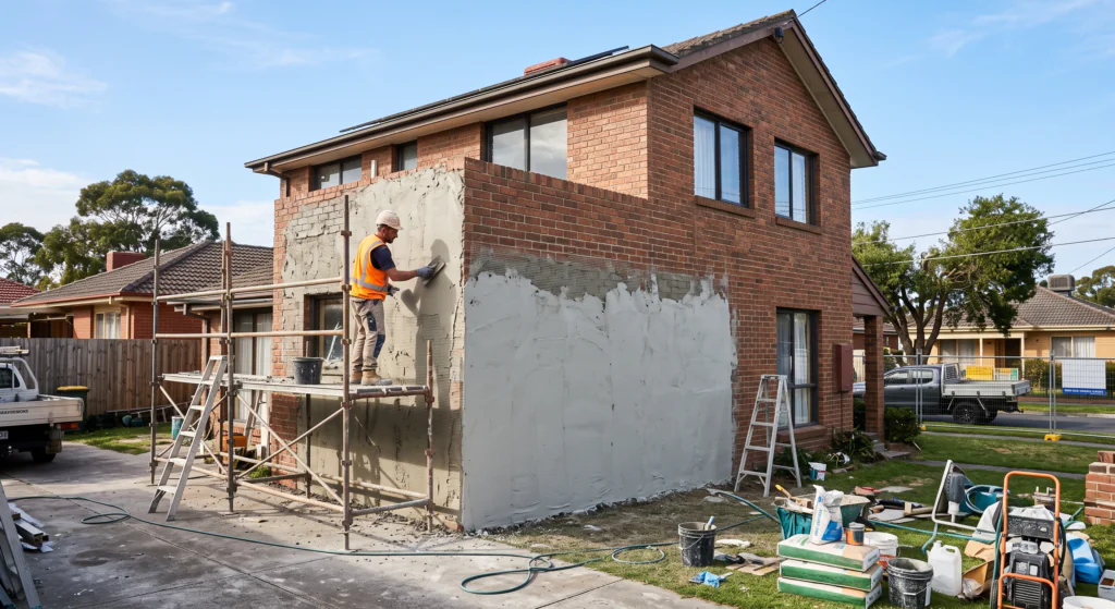 brick-wall-rendering-dandenong-home
